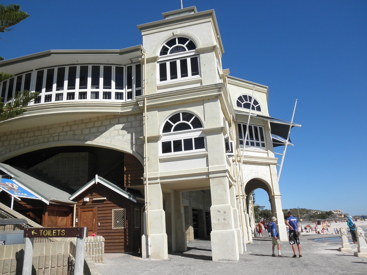 western australia, sky, cottsloe, perth, hotel, nature, tourism, summer